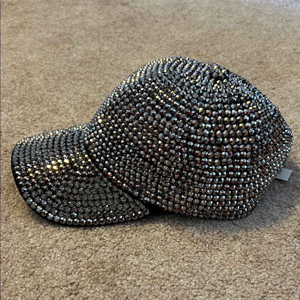 Sparkling Rhinestone Cap - Picture 2 of 2